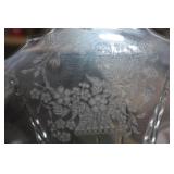 2 PIECE BOWL (12" ) AND UNDER PLATE 15" ~ $30   