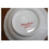 VINTAGE THEODORE HAVLAND BUTTER PAD DISHES TOP LEFT HAS A NIC . 4 PC $3  