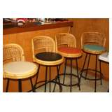VINTAGE BAMBOO BAR STOOLS