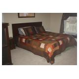 KING PLATFORM BED  250