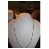 14K MECKLACE 20 INCHES $95