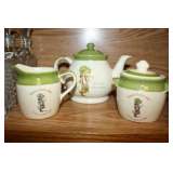 HOLLY HOBBY TEA SET