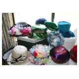 VINTAGE LADIES HATS AND HAT BOXES