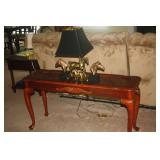 SOFA TABLE DRESSER WITH MIRROR