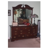 DRESSER WITH MIRROR