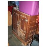 WOOD ICE BOX