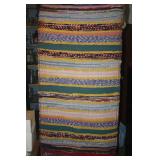 VINTAGE HANDMADE RAG RUGS