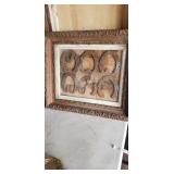 FRAMED GOOD LUCK HORSE SHOES