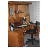 L SHAPE DESK WITH LOTS OF EXTRAS