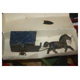 TIN HORSE N CARRIAGE