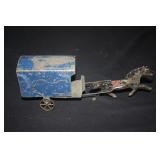 TIN HORSE + CARRIAGE