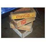 VINTAGE SODA POP BOXES