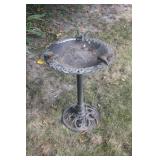 METAL BIRD BATH