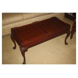 LAETHER INSERT COFFEE TABLE