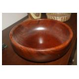 HAND  HEWNED BOWL