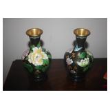 CLOISONNE VASES