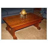 VINTAGE OAK COFFEE TABLE