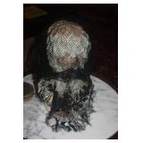 HANDMADE LACE SCARF ~ MOURNING ?