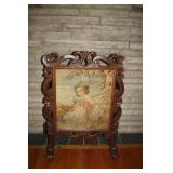 ANTIQUE FIRE PLACE GUARD