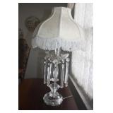 CRYSTAL TEAR DROP LAMP