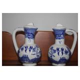 WILLOW WARE CRUET SET