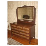 ANTIQUE DRESSER WITH CLAW FEET