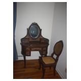 ANTIQUE CLAW FOOT LADY