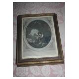 FRAMED JEWELRY CASKET