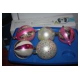 LARGE VINTAGE ORANMENTS