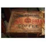 CHASE N SANBORN SHIPPING BOX