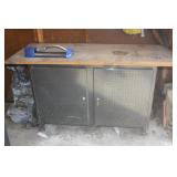 TOOL BENCH WITH STORAGE