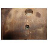 2 PC FRENCH HAT MOLD  PACO 7