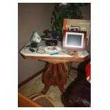 MARBLE TOP PARLOR TABLE