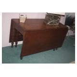 ANTIQUE DROP LEAF TABLE 