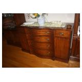 VINTAGE MAHOGANY SERVER