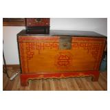 ANTIQUE ASIAN TRUNK