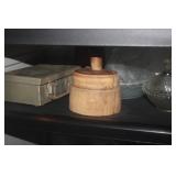 WOOD BUTTER MOLD