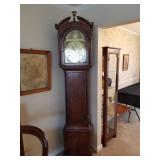 ENGLISH LONGCASE GRANDFATHER CLOCK