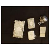 STERLING MATCH SAFES