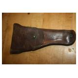 LEATHER GUN HOLDER MARKED US