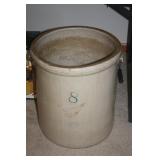 RED WING 8 CROCK WITH BALE HANDLES 