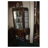 ANTIQUE CURIO CABINET