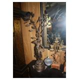 ANTIQUE LADY LAMP