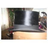 VINTAGE SILK TOP HAT