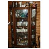 VINTAGE CURIO CABINET