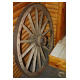 WOOD WAGON WHEEL