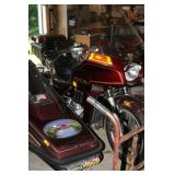 GOLD WING BIKE WITH SIDE CAR