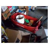 plastic radio flyer wagon