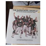 1985 Chicago Bears super bowl shuffle - The Glory Days LP record