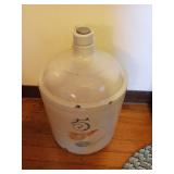 Antique #5 Redwing Stonewear crock jug